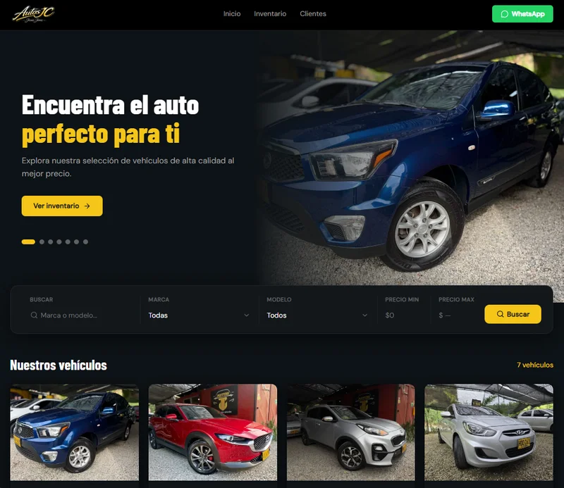 Autos JC — Galería de Vehículos